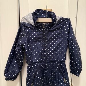 Old Navy Toddler Blue Polka Dot Jacket
